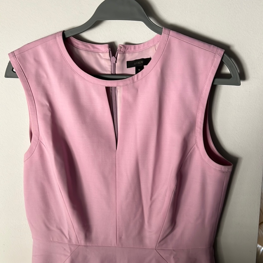 Lavender sheath dress